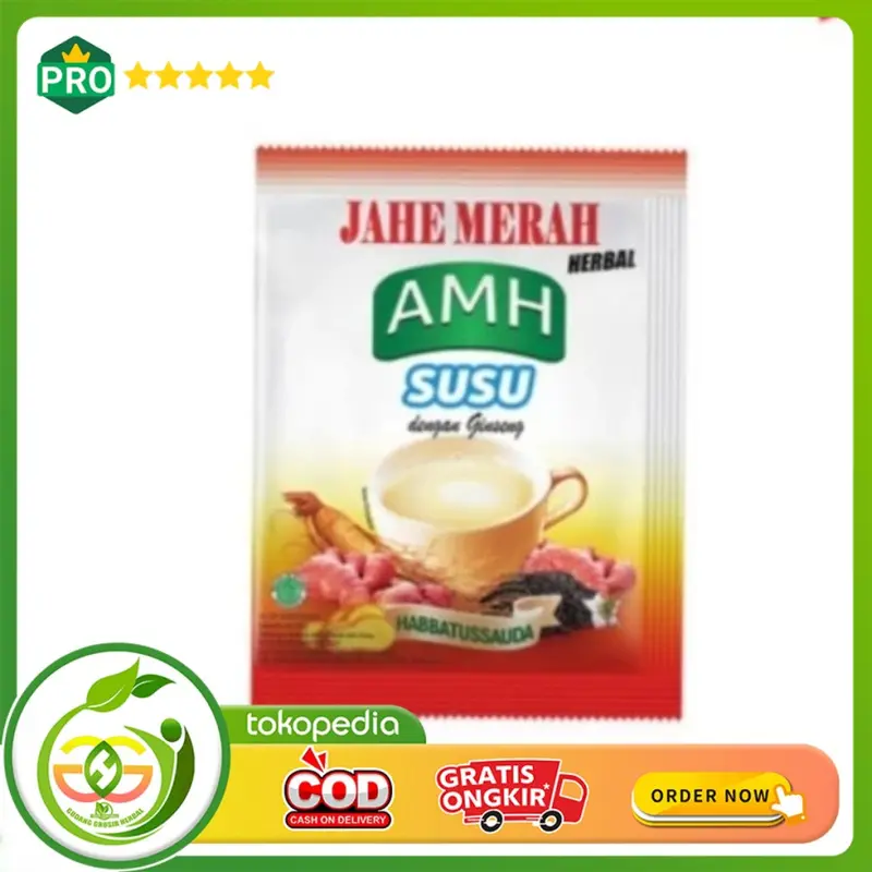 Susu Jahe Merah AMH Original plus Gingeng 0