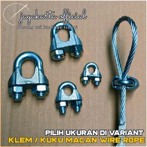 klem seling 16mm 12mm 10mm 8mm 6mm 5mm 3mm kuku macan kuku macan sling