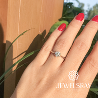 Gambar Cincin Kawin New Gaia Moissanite Ring Adjustable Diamond Look Lamaran - Tanpa Gift dari Luxoela Kota Administrasi Jakarta Barat 2 Tokopedia