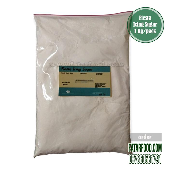Gambar fiesta icing sugar 1 kg dari fatarfood online shop Kota Denpasar Tokopedia