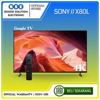 Gambar LED TV SONY KD-75X80L 4K UHD Smart Google TV Sony 75X80L 75 Inch dari Bogor Solution Electronic Kota Bogor 1 Tokopedia