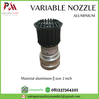 Gambar VARIABLE NOZZLE SPRAY PEMANCAR SELANG PEMADAM ALUMINIUM 1.5 2 2.5 INCH dari Putra safety mandiri 2 Kota Administrasi Jakarta Utara 2 Tokopedia