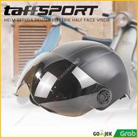 Gambar Helm Sepeda Listrik Dewasa Half Face With Kaca Visor dari Firgo Racing Kota Administrasi Jakarta Barat 1 Tokopedia