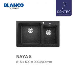 BLANCO Naya 8 Silgranit Kitchen Sink | Washbak