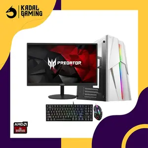 PC GAMING VALORANT 144HZ FULLSET RYZEN 5 4600G/16GB/VGA 2GB/SSD 512GB