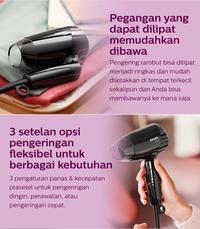 Gambar Philips Hair Dryer Alat Rambut Philips Essential Care BHC010/12 Pengering Rambut Hairdryer - Hitam dari Jakarta Digital 8 Kota Administrasi Jakarta Pusat 2 Tokopedia