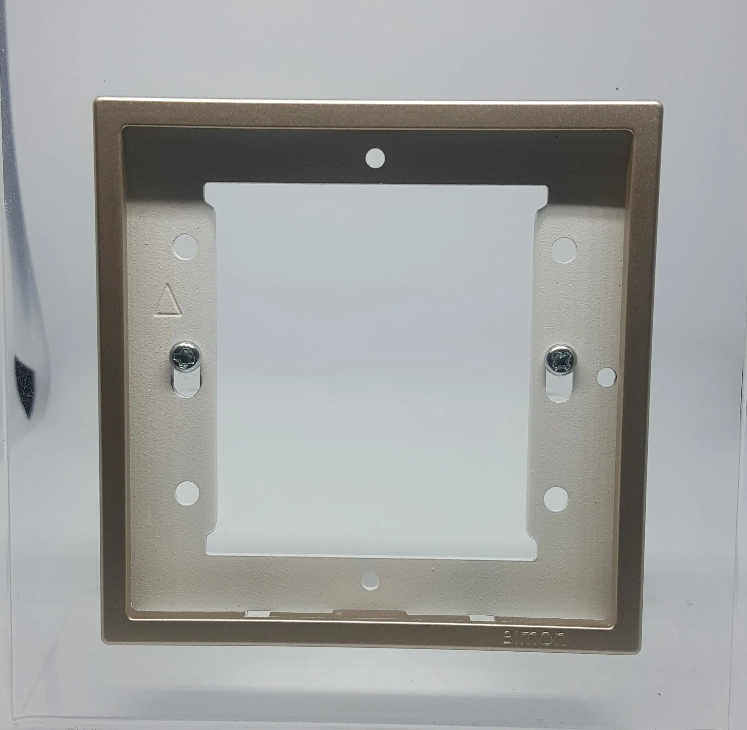 SIMON I7 CHAMPAGNE FRAME 1 GANG