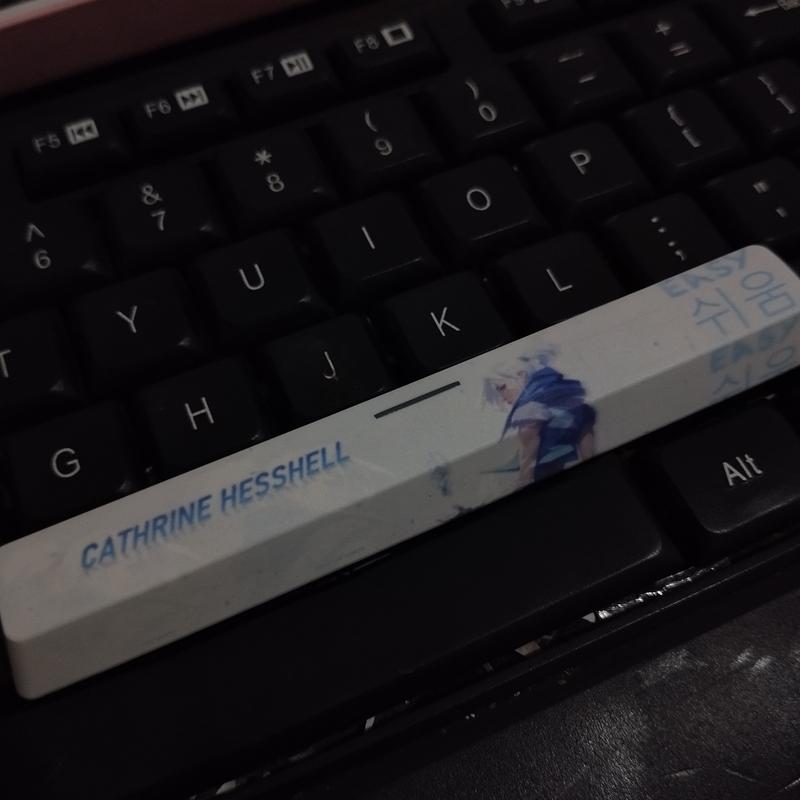 space keycaps Anime 1