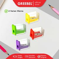 Gambar GREEBEL SHARPENER 117 BLISTER (2 PCS/SET) / Rautan Anak Serutan Lancip dari GREEBEL_NEW Kota Administrasi Jakarta Barat 3 Tokopedia