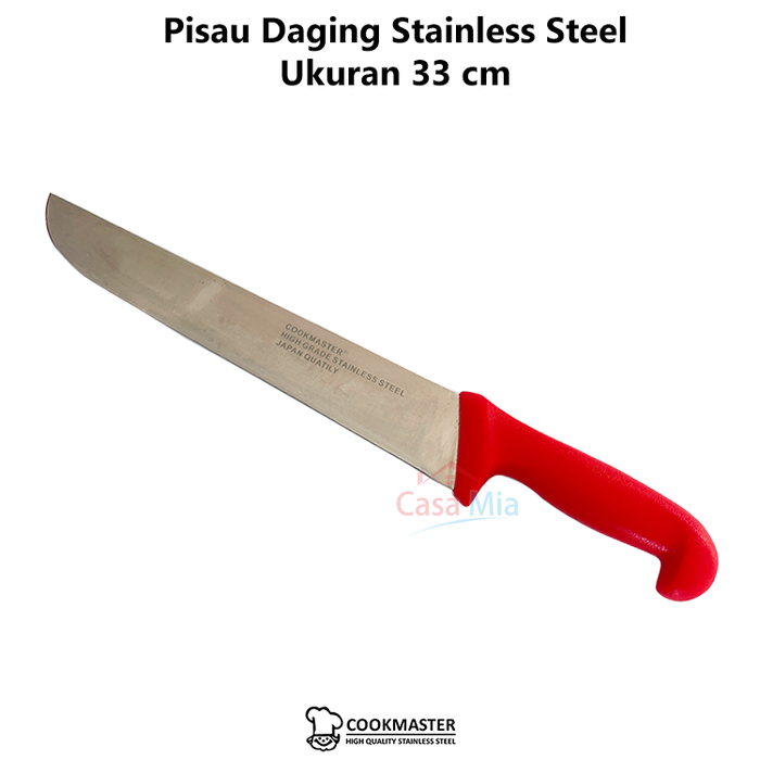 Gambar Cookmaster Pisau Daging Stainless Steel 14 inch dari Casamia Indonesia Jakarta Barat Tokopedia