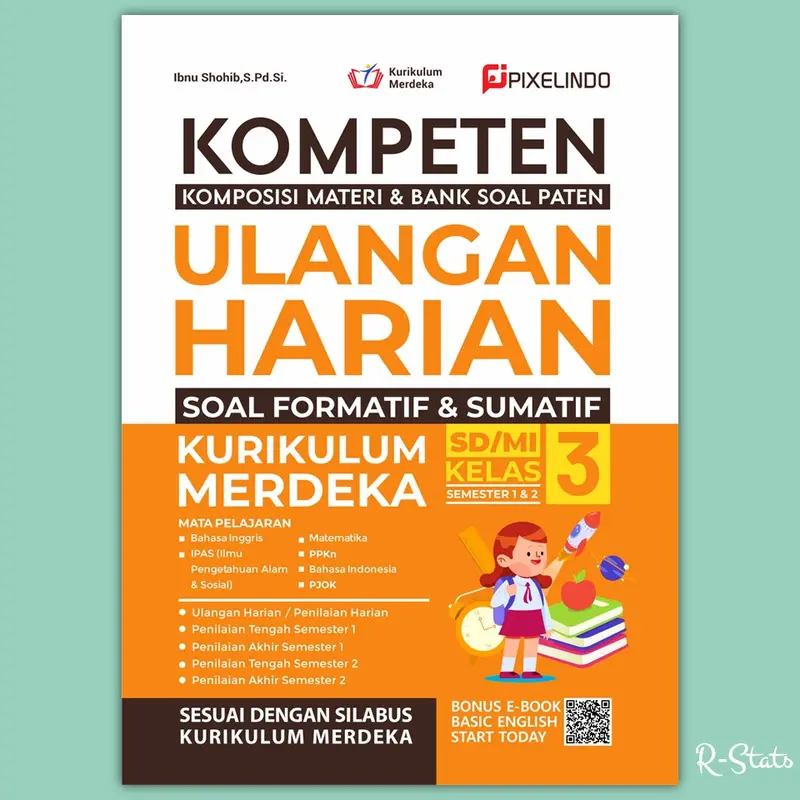 Buku Latihan Soal Kelas 3 SD untuk Ulangan dan Ujian Kurikulum Merdeka 0