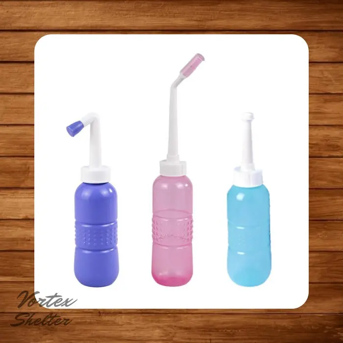 Botol Semprot Bilas Cebok Sanitasi Portable Toilet Bidet Travel Spray