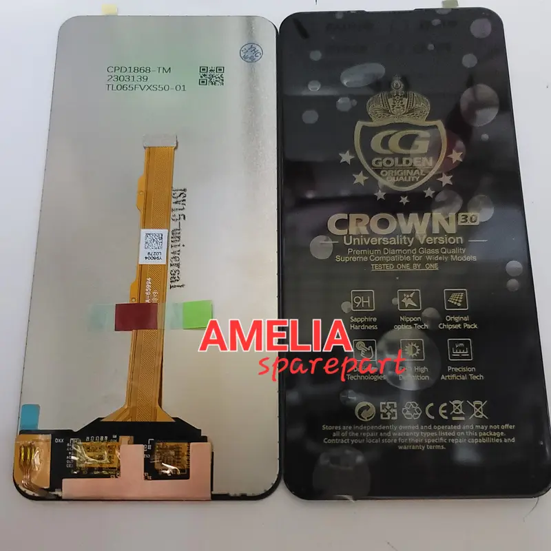 LCD UNTUK V1V0 V15 FULLSET TOUCHSCREEN GLASS PREMIUM 4