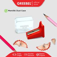 Gambar GREEBEL SHARPENER 117 BLISTER (2 PCS/SET) / Rautan Anak Serutan Lancip dari GREEBEL_NEW Kota Administrasi Jakarta Barat 4 Tokopedia