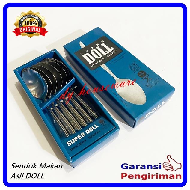 Sendok Makan Super Doll Stainless Steel 403 (ASLI) Per 6 Pcs 1/2 Lusin 2