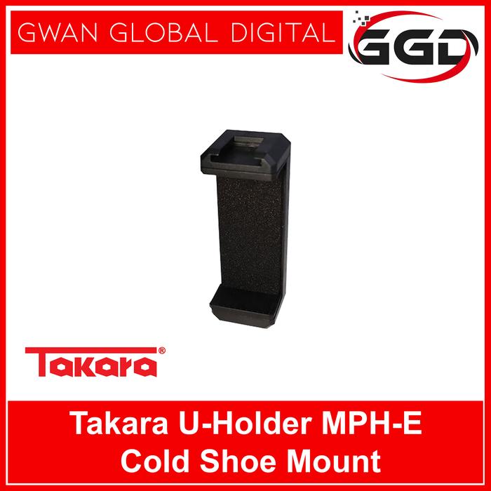 Gambar U-Holder Phone Holder Universal Clamp Takara MPH-E MPHE with Cold Shoe dari Gwan Global Digital Kota Surabaya Tokopedia