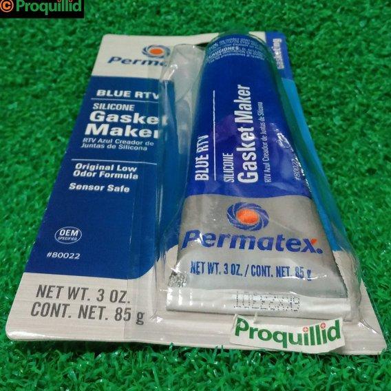 Jual Permatex Blue RTV Silicone Gasket Maker Sensor Safe-Lem-Sealer ...