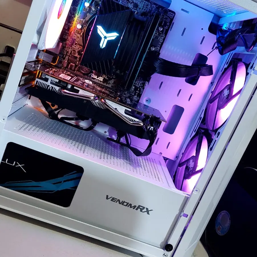 CPU Rakitan Core i7 4790 + VGA RX580 8GB 256bit + Ram 16GB + SSD 512GB