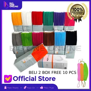 Masker Evo PLUSMED Original, Surgical Mask Evo, Masker Earloop Evo