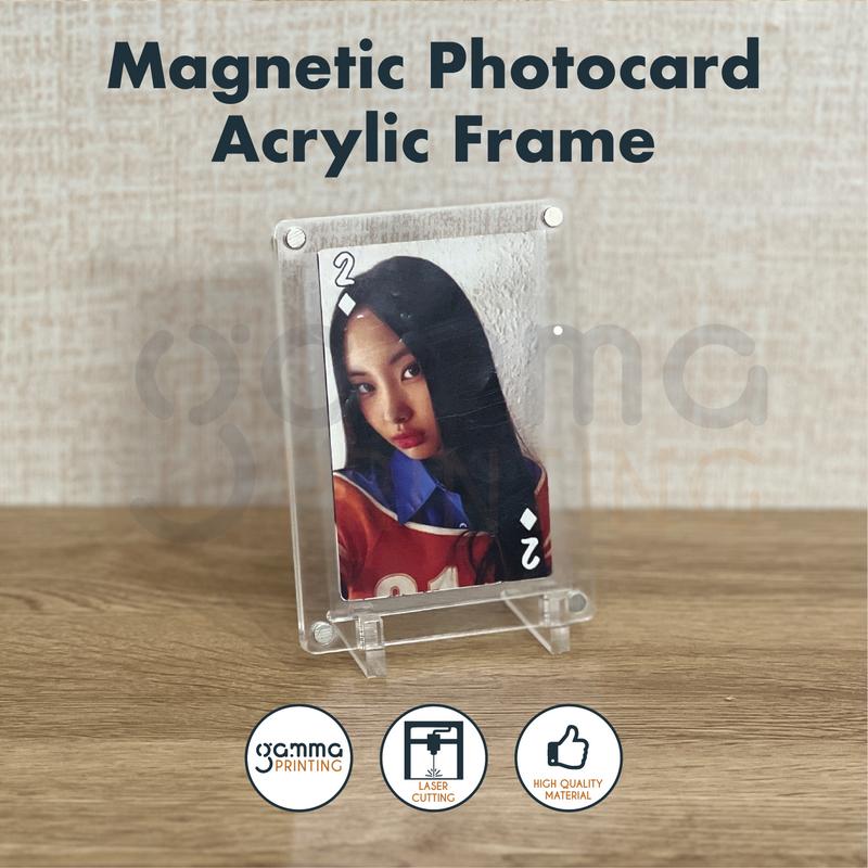 Frame Photocard Akrilik Magnet / Foto Display KPOP MPC 2R 3R 4R 5R 6R ...