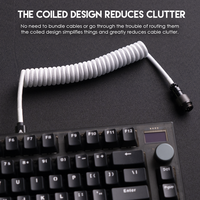 Gambar Cable Coiled Fantech AC701 Cable For Mechanical Gaming Keyboard dari KomputerMedan OS Kota Medan 4 Tokopedia