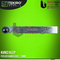 Gambar Tekiro Kunci Klep Feeler Gauge 0.05 - 1 MM 13 Blade Fuller Alat Ukur Celah Kualitas Tinggi untuk Valve Clearance dari Belanja Teknik Kota Bogor 4 Tokopedia