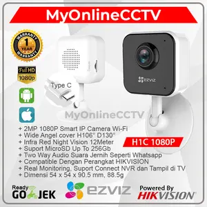 EZVIZ C1HC H1C 2MP IP Cam wireless Paket Camera CCTV Wifi By Hikvision