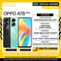 Gambar OPPO A78 NFC 8/256 OPPO A 78 NFC 4G 8/256 GARANSI RESMI INDONESIA - BLACK, TANPA BONUS dari Cuan Gadget.id Kota Bekasi 2 Tokopedia