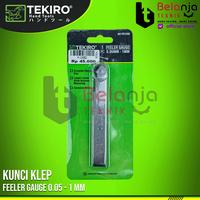 Gambar Tekiro Kunci Klep Feeler Gauge 0.05 - 1 MM 13 Blade Fuller Alat Ukur Celah Kualitas Tinggi untuk Valve Clearance dari Belanja Teknik Kota Bogor 5 Tokopedia