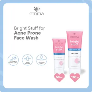 Emina Bright Stuff for Acne Prone Skin Face Wash and Moisturizer