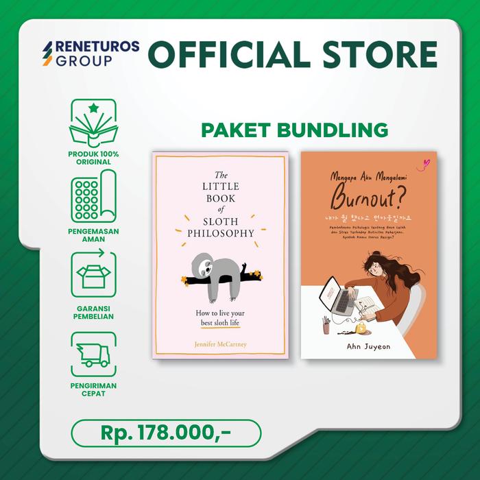 Gambar Paket 2 : Burnout & The Little Book Of Sloth Philosopy dari Rene Turos Bookstore Kota Administrasi Jakarta Selatan Tokopedia