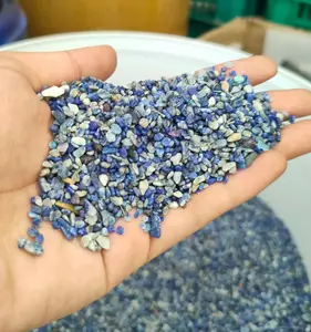 Natural Lapis Lazuli Chips gravel 3-5 mm paket 100 grams