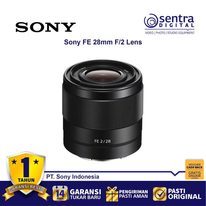 Gambar Sony FE-Mount Lens 28mm F/2 dari Sentra Digital Kota Surabaya Tokopedia