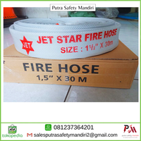 Gambar SELANG PEMADAM FIRE HOSE CANVAS JETSTAR CHINA 1.5"x 30M MACHINO 10BAR dari Putra safety mandiri 2 Kota Administrasi Jakarta Utara 2 Tokopedia