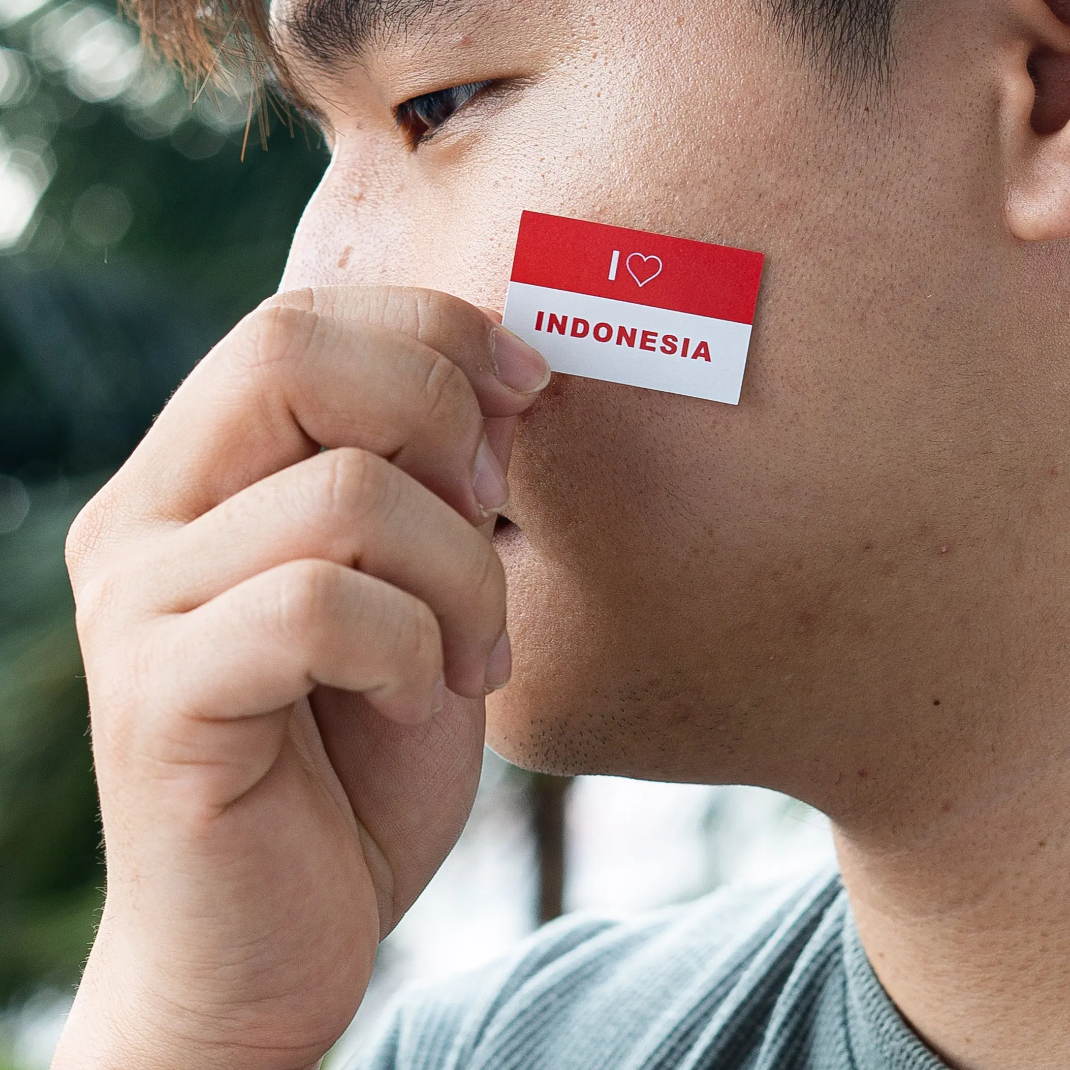 Stiker Pipi Merah Putih Kemerdekaan HUT RI 17 Agustus
