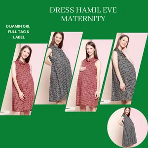 Dress Batik Hamil dan Menyusui cantik