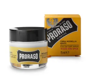 Proraso moustache wax wood and spice 15ml
