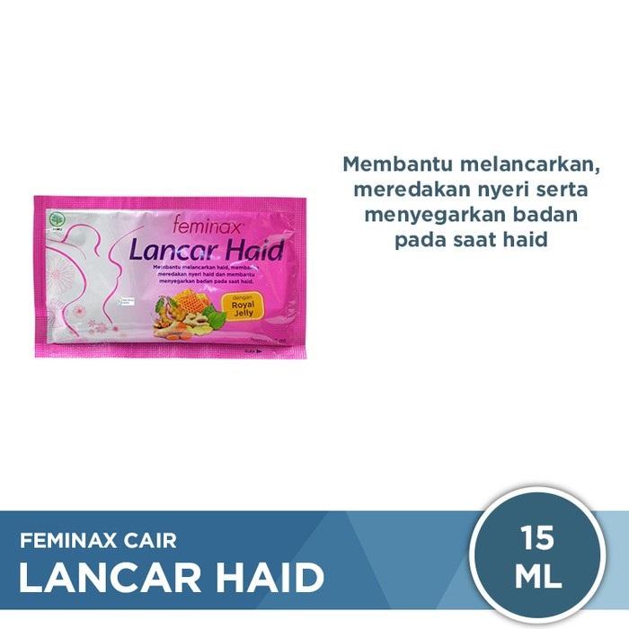 Obat Pereda Nyeri Haid FEMINAX Royal Jelly Cair  15ml