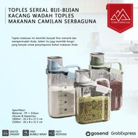 Gambar Toples Cereal Kacang Beras Penyimpanan Makanan Cemilan Sereal Dry Food - RANDOM, 2800ML dari Toso Mart Kota Administrasi Jakarta Pusat 1 Tokopedia