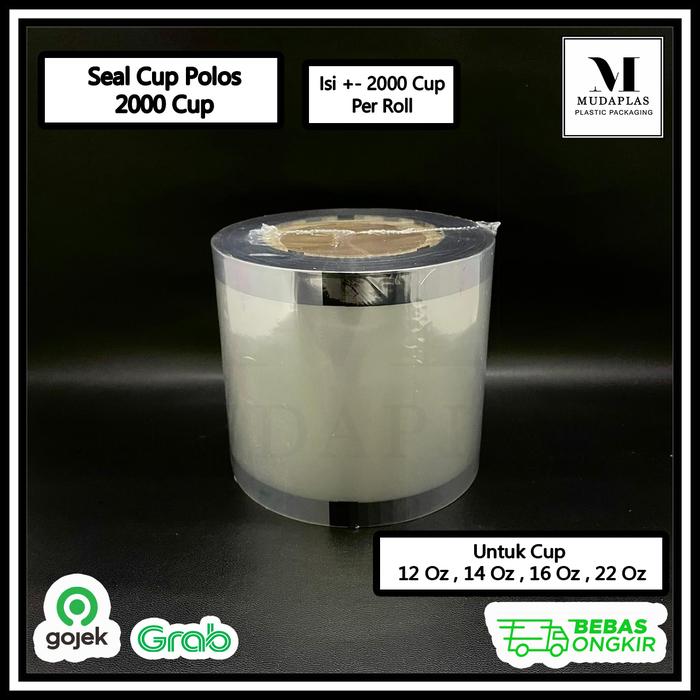 Gambar Seal Cup Plastik Lid Sealer Polos / Tutup Gelas Plastik Roll Isi 2000 dari Mudaplas Kota Administrasi Jakarta Pusat 4 Tokopedia