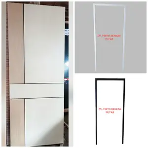 PINTU MINIMALIS HPL SATU SET KUSEN