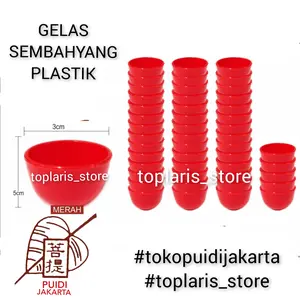 Gelas Puja Sembhayang Plastik