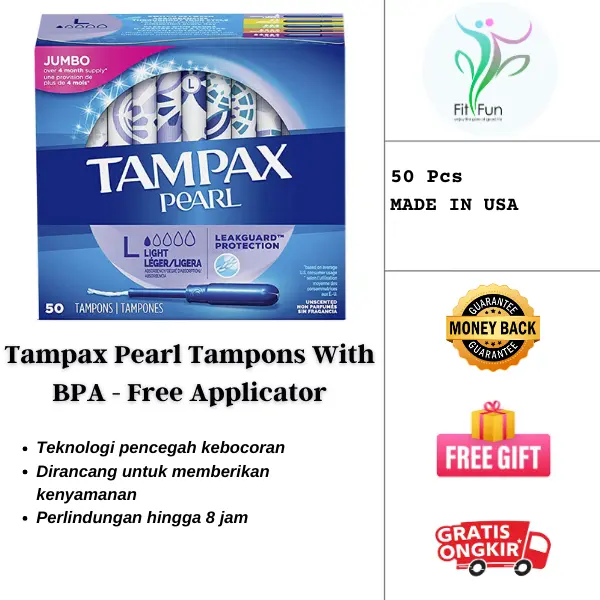 Tampon Tampax Pearl Jumbo with applicator
