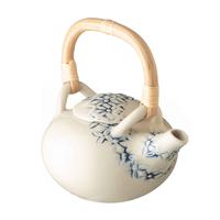 Gambar Teapot / Teko Teh / Ceret Jenggala Batik Kawung 500 ml Putih dari Jenggala Keramik Bali Kab. Badung 3 Tokopedia
