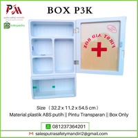 Gambar KOTAK P3K TEMPAT PENYIMPANAN OBAT DARURAT 5 SUSUN BOX PUTIH dari Putra safety mandiri 2 Kota Administrasi Jakarta Utara 1 Tokopedia