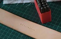 Gambar Tambahan Lettering Inisial Nama - Manual dari Keizo Leather Kab. Kendal 2 Tokopedia