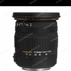lensa sigma 17-50mm f2.8 EX DC OS HSM lens for canon / nikon
