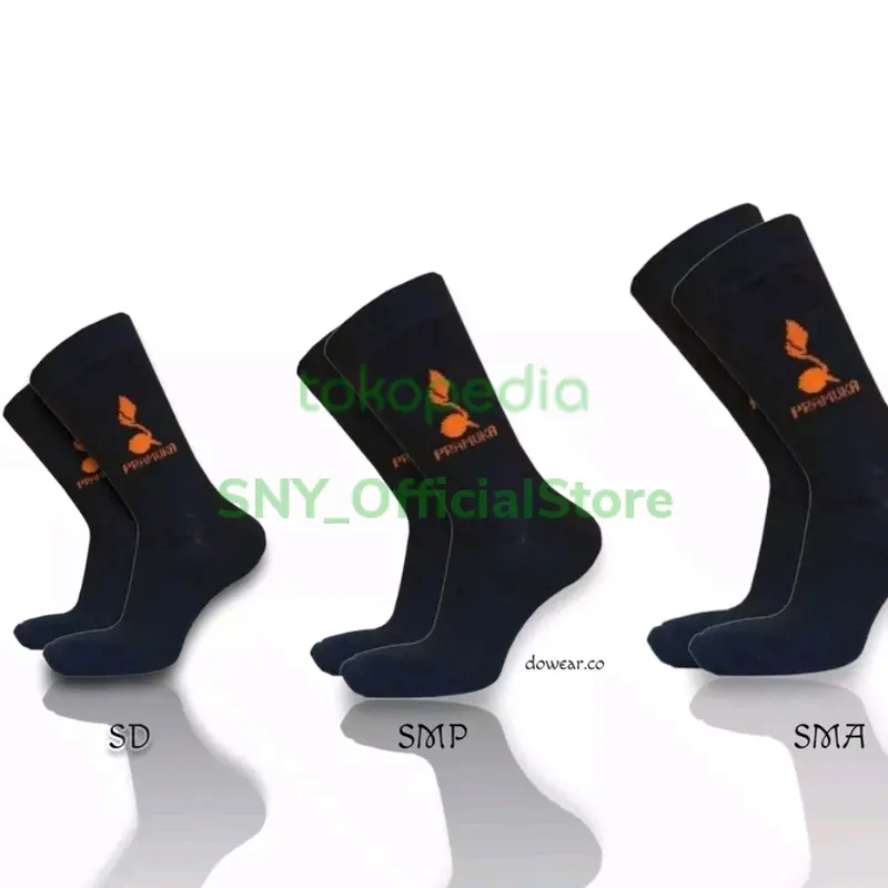 kaos kaki Pramuka kaos kaki motif tunas kaos kaki SD SMP SMA 0