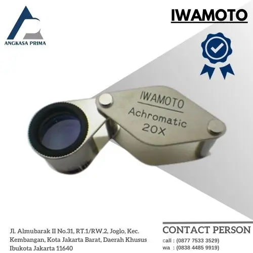LOUPE IWAMOTO HANDS LENS 20X
