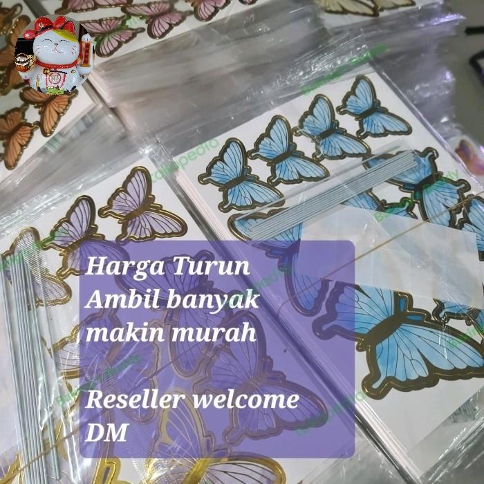 Topper kupu kupu isi 10 - Shop | Tokopedia